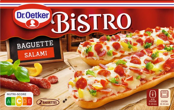 Dr.Oetker Bistro Baguette Salami 250g Dr.Oetker Bistro Baguette Salami 250g