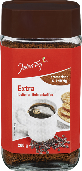 Jeden Tag Instant Kaffee Extra 200g Jeden Tag Instant Kaffee Extra 200g