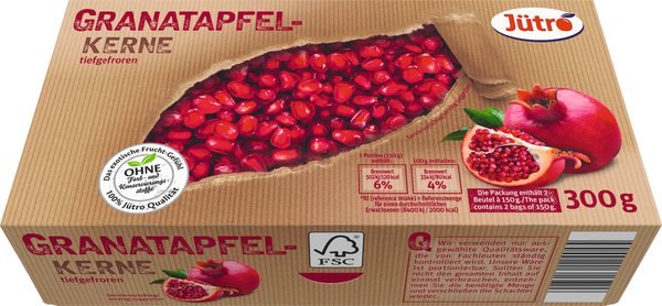 Jütro Granatapfelkerne 300g