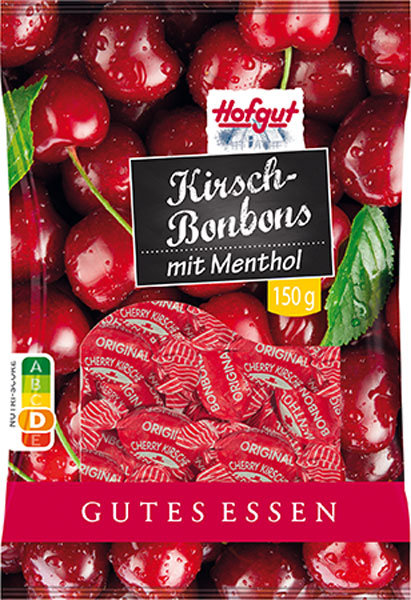 Hofgut Kirsch-Menthol-Bonbons 150g Hofgut Kirsch-Menthol-Bonbons 150g