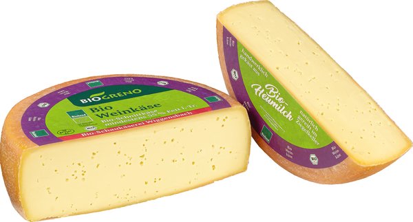 Biogreno Weinkäse 55% Fett i.Tr. Biogreno Weinkäse 55% Fett i.Tr.