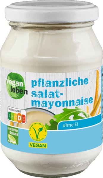 vegan leben pflanzliche Salat-Mayonnaise 250ml vegan leben pflanzliche Salat-Mayonnaise 250ml