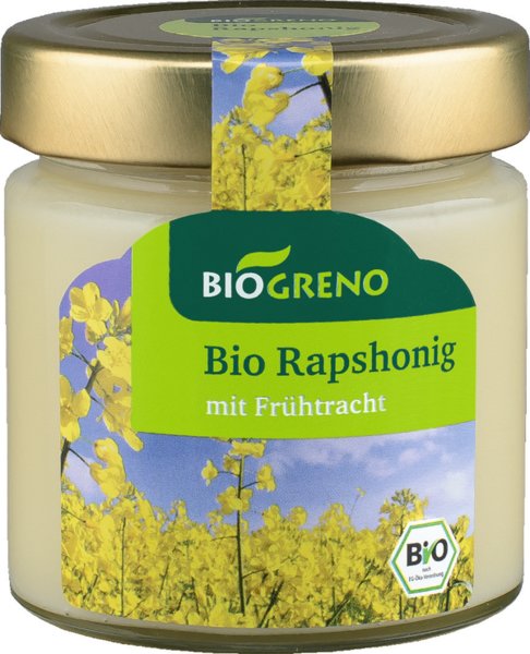 Biogreno Rapshonig mit Frühtracht 250g