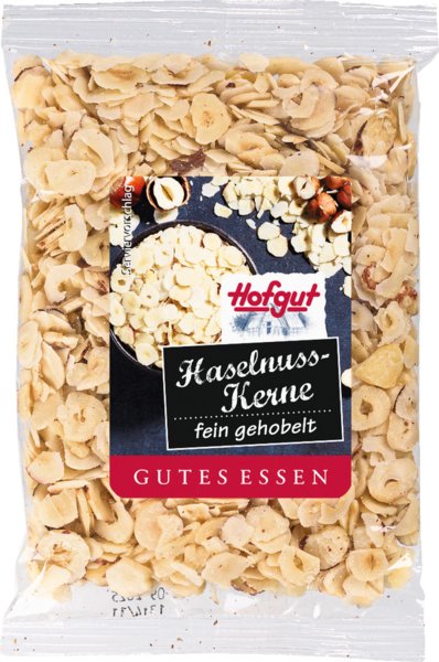Hofgut Haselnusskerne gehobelt 100g Hofgut Haselnusskerne gehobelt 100g