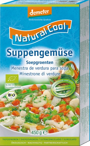 Natural Cool demeter Suppengemüse 450g Natural Cool demeter Suppengemüse 450g