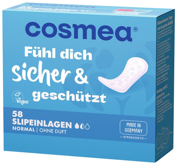 Cosmea Slipeinlagen Normal 58 Stück