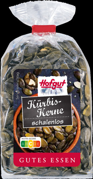 Hofgut Kürbiskerne schalenlos 150 g Hofgut Kürbiskerne schalenlos 150 g