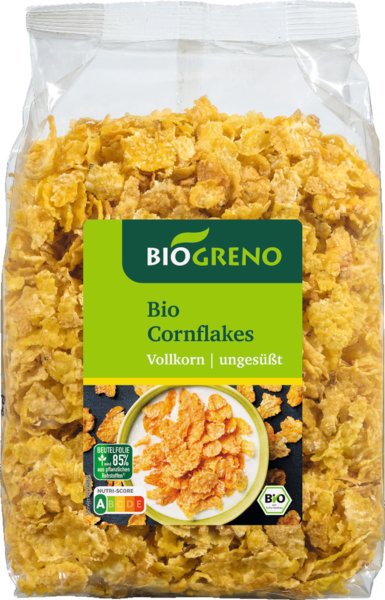 Biogreno Vollkorn-Cornflakes ungesüßt 300g