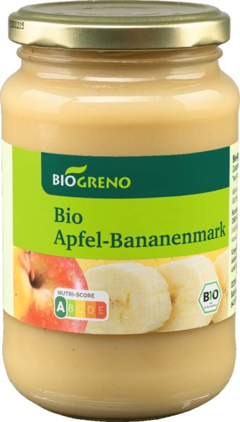 Biogreno Apfel-Bananenmark 360g