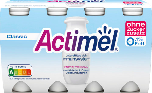 Actimel Joghurt Drink Classic 0,1% Fett 8x100g Actimel Joghurt Drink Classic 0,1% Fett 8x100g