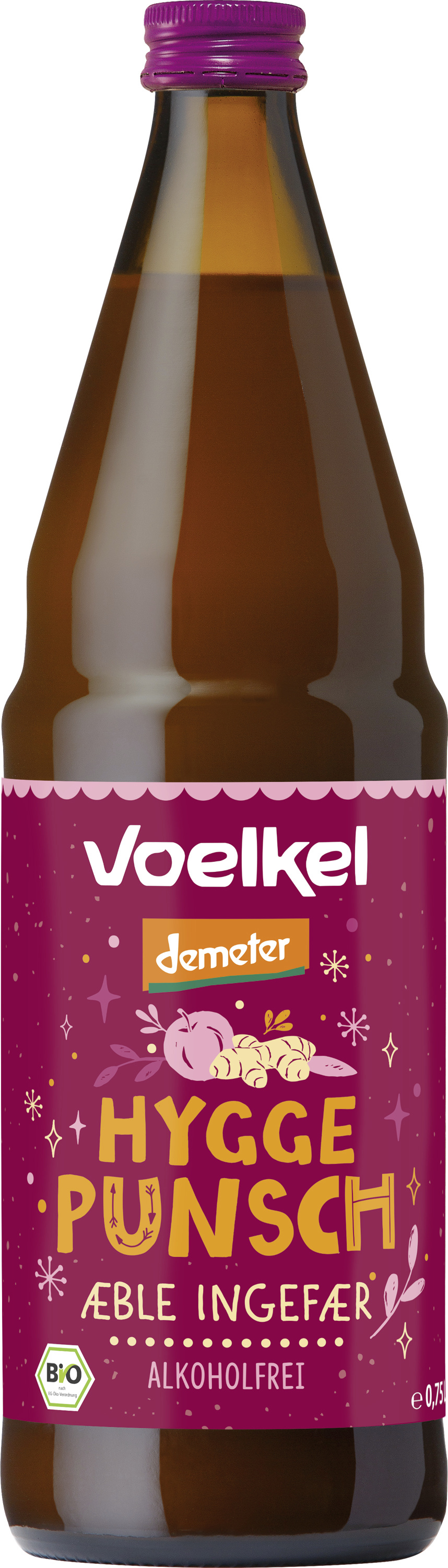 Voelkel demeter Hygge Punsch Apfel Ingwer 0,75l