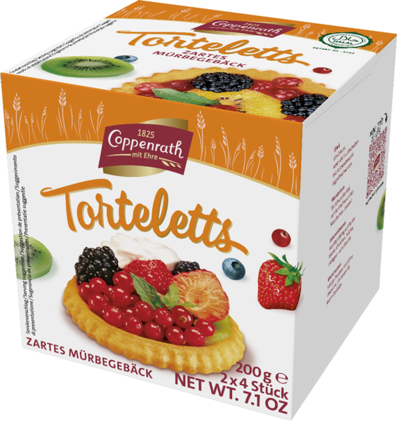 Coppenrath Torteletts Zartes Mürbegebäck 200g