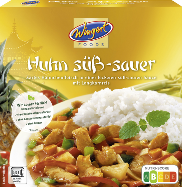 Wingert Huhn süß-sauer 375g