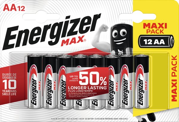 Energizer Max AA 12 Stück Energizer Max AA 12 Stück