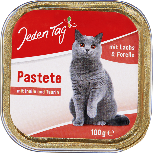 Jeden Tag Pastete mit Lachs & Forelle 100g