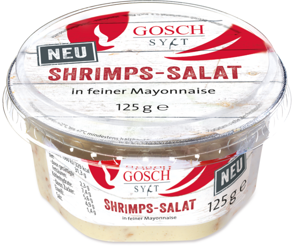 Gosch Shrimps-Salat 125g Gosch Shrimps-Salat 125g