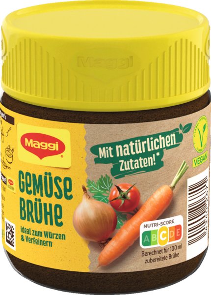 Maggi Gemüsebrühe ergibt 7 Liter
