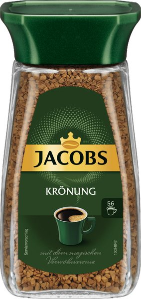 Jacobs Krönung Löslicher Bohnenkaffee 100g Jacobs Krönung Löslicher Bohnenkaffee 100g