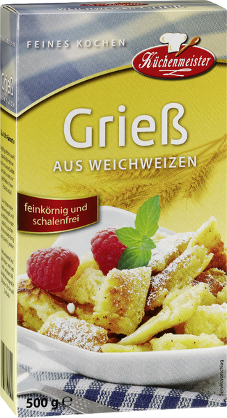 Küchenmeister Weichweizengrieß 500g Küchenmeister Weichweizengrieß 500g