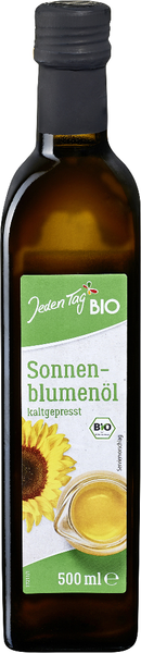 Jeden Tag Bio Sonnenblumenöl 500ml