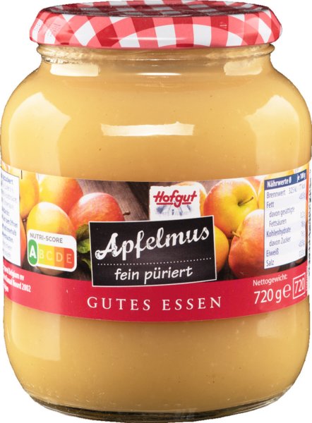 Hofgut Apfelmus 720ml