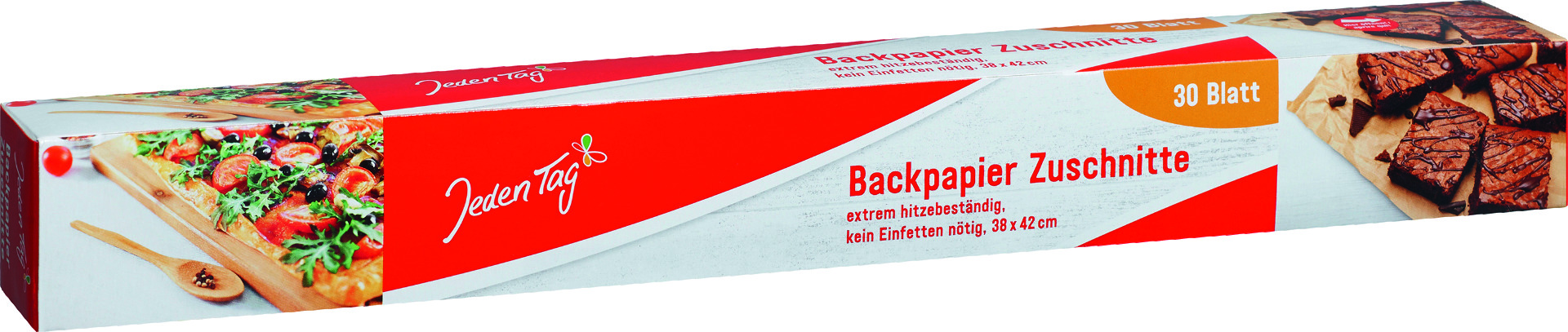 Jeden Tag Backpapierzuschnitte 30 Stück