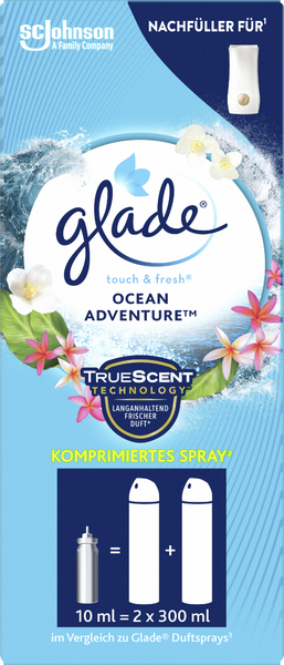 Glade Touch & Fresh Nachfüller Ocean Adventure 10ml