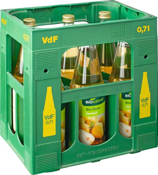 Biogreno Birnensaft 6/0,7l