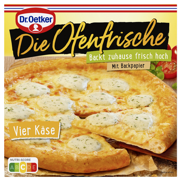 Dr.Oetker Die Ofenfrische Vier Käse 410g Dr.Oetker Die Ofenfrische Vier Käse 410g