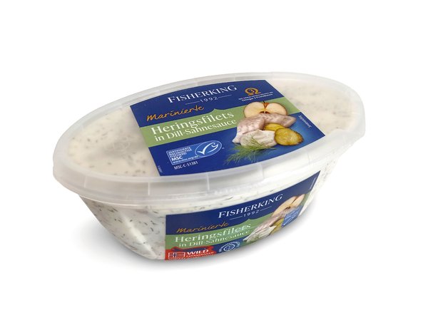 Fisherking Heringsfilet in Dillsauce 400g