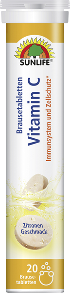 Sunlife Brausetabletten Vitamin C 20 Stück