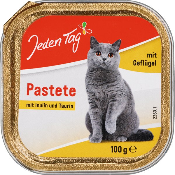 Jeden Tag Pastete mit Geflügel 100g