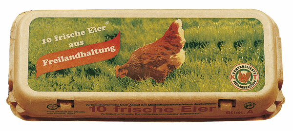 Gutshof Frische Eier aus Freilandhaltung Größe M 10 Stück