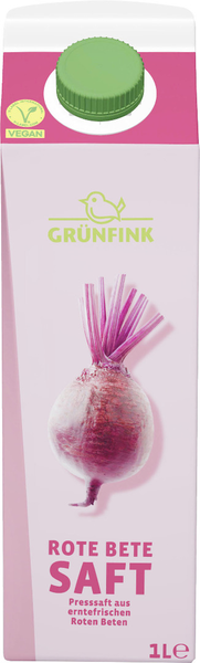 Grünfink Rote-Bete-Saft 1l Grünfink Rote-Bete-Saft 1l