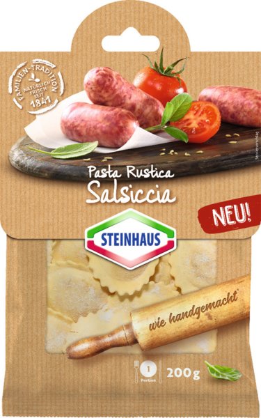 Steinhaus Pasta Rustica Salsiccia 200g