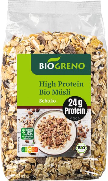  Biogreno High Protein Müsli Schoko 425g