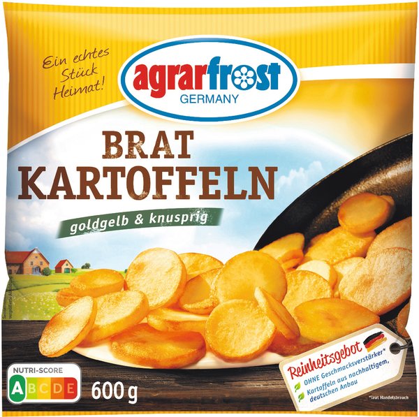 Agrarfrost Bratkartoffeln 600g Agrarfrost Bratkartoffeln 600g