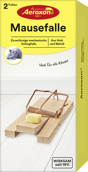 Aeroxon Mausefallen 2 Stück