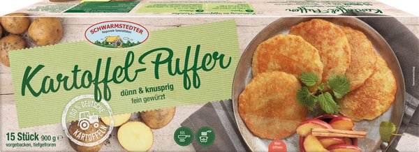 Schwarmstedter Kartoffelpuffer 900g Schwarmstedter Kartoffelpuffer 900g
