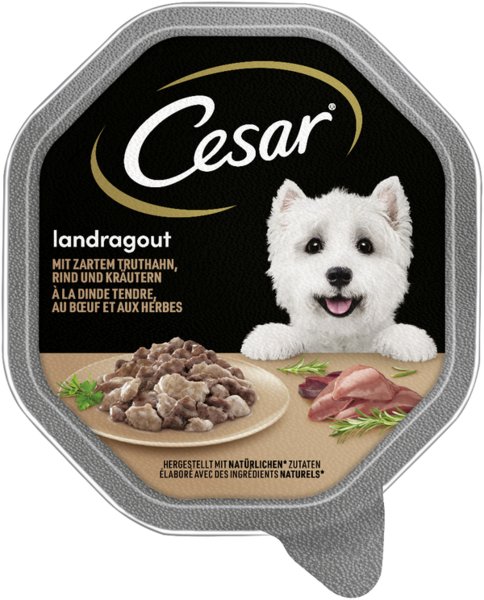 Cesar Landragout Truthahn & Rind 150g