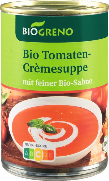 Biogreno Tomaten-Cremesuppe 380ml Biogreno Tomaten-Cremesuppe 380ml