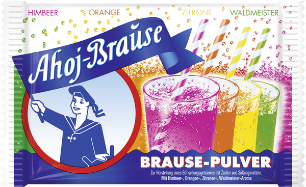 Ahoj Brause-Pulver 4 Sorten 10 Beutel