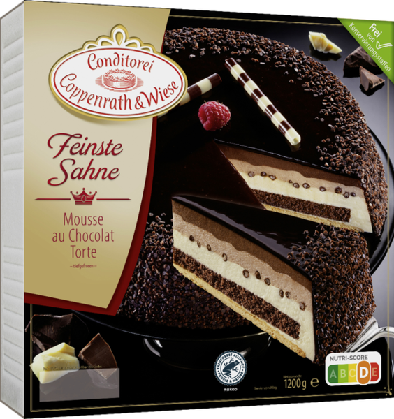 Conditorei Coppenrath & Wiese Feinste Sahne Mousse au Chocolat Torte 1200g Conditorei Coppenrath & Wiese Feinste Sahne Mousse au Chocolat Torte 1200g