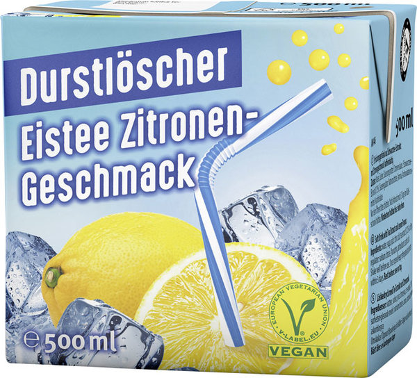 Durstlöscher Eistee Zitrone 0,5l