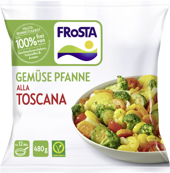 Frosta Gemüse Pfanne alla Toscana 480g