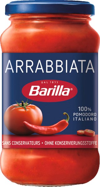 Barilla Pastasauce Arrabiata 400g