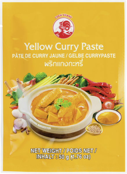 Cook Brand Yellow Curry Paste 50g Cook Brand Yellow Curry Paste 50g