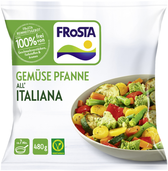 Frosta Gemüse Pfanne all' Italiana 480g Frosta Gemüse Pfanne all' Italiana 480g