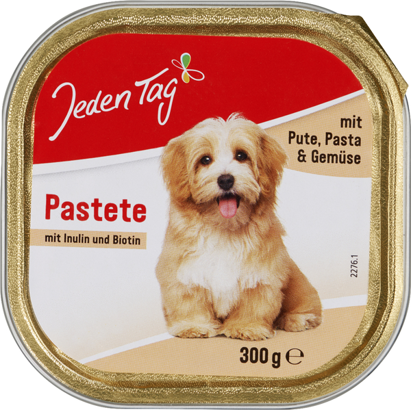 Jeden Tag Pastete mit Pute, Pasta & Gemüse 300g Jeden Tag Pastete mit Pute, Pasta & Gemüse 300g