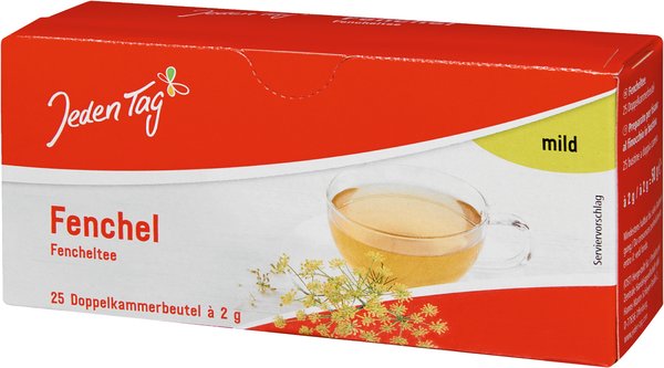 Jeden Tag Kräutertee Fenchel 25 Beutel Jeden Tag Kräutertee Fenchel 25 Beutel
